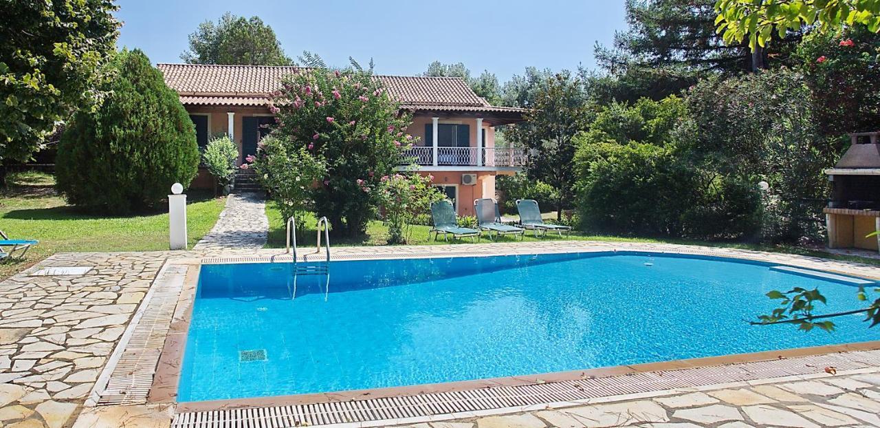 Villa Leda Karousades  Bagian luar foto