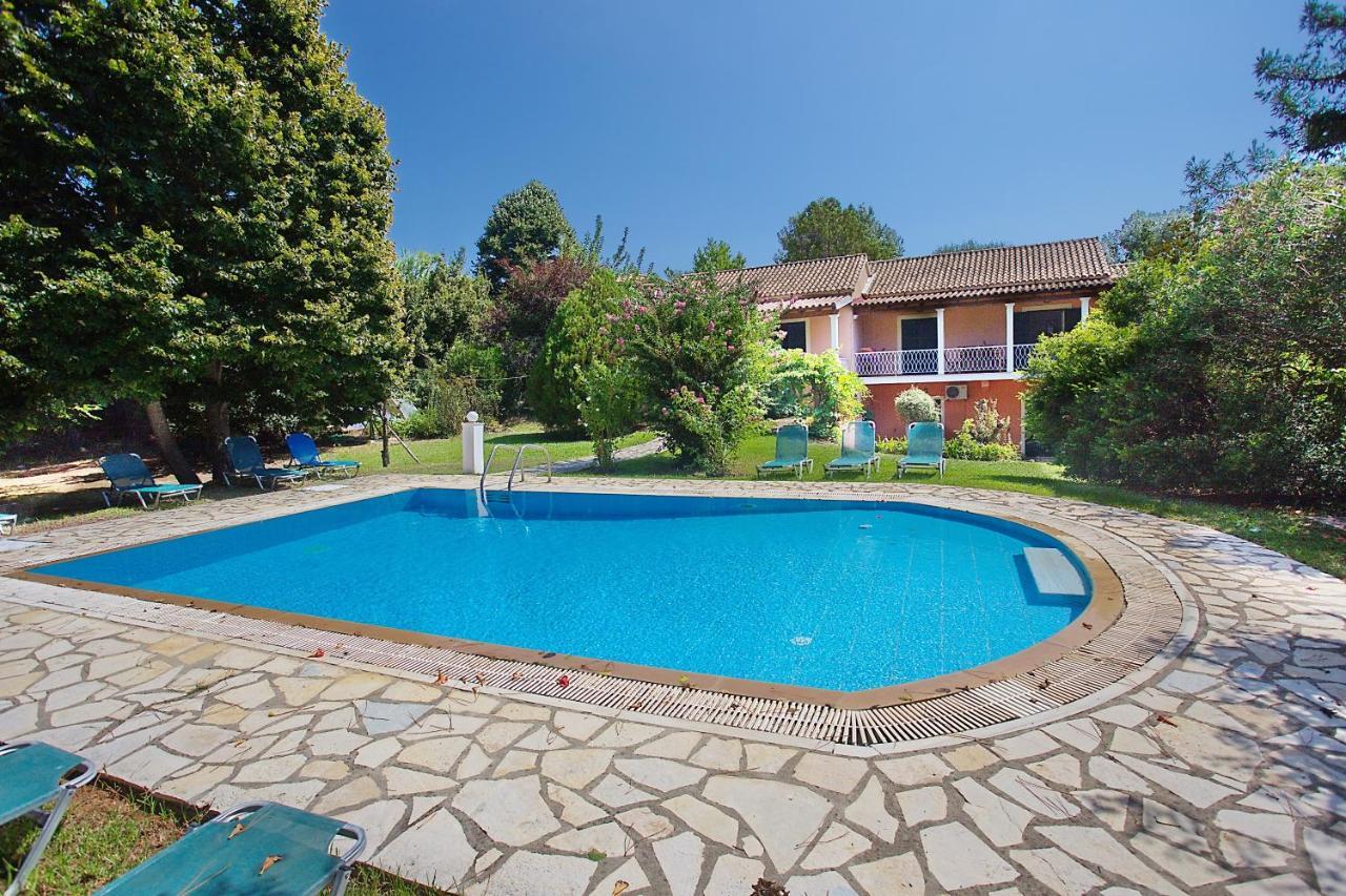 Villa Leda Karousades  Bagian luar foto