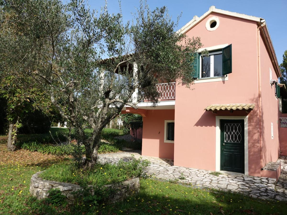 Villa Leda Karousades  Bagian luar foto